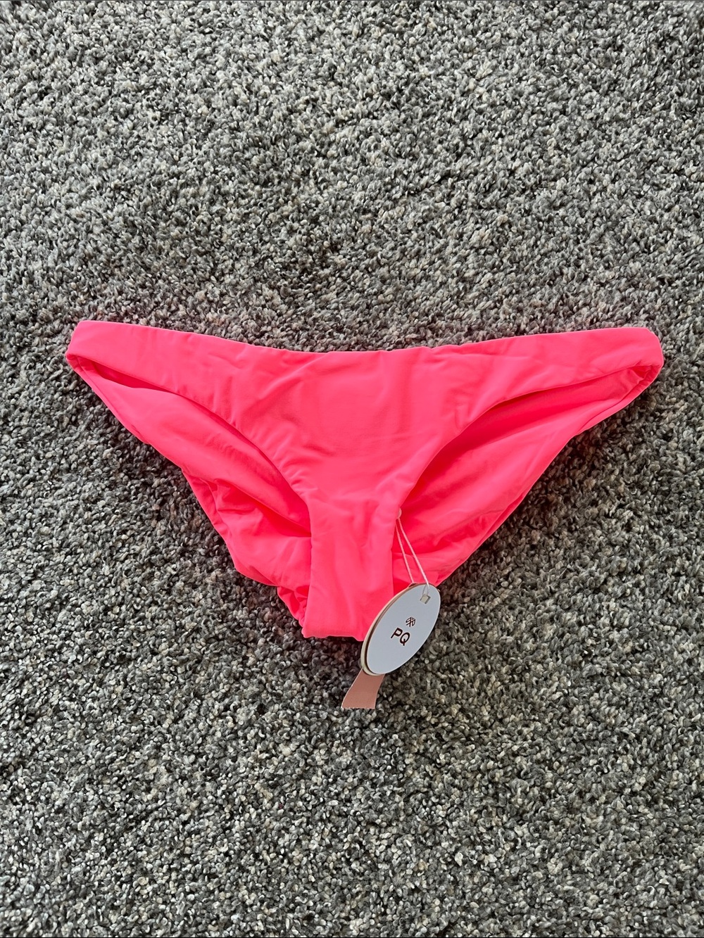PQ PilyQ Swim Bikini Full style Bottoms Large NWT in Gelato